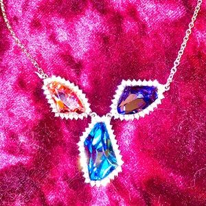 💖💙💜Sparkly Gem Necklace💙💜💖